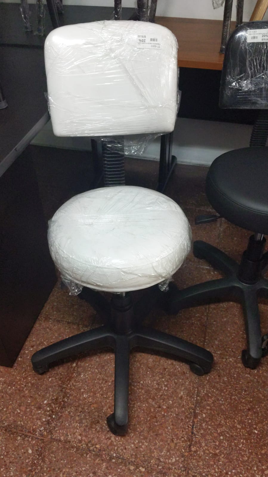 Taburete con Espaldar